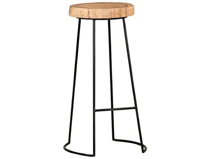 YUTAASU Barhocker 2 STK. Massivholz Akazie