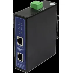 Z ALLNET PoE Injektor Industrial MultiGigabit • PoE BT mit Power-Booster (15,4W/30W/90W) • DIN •ALLNET PoE Injekt Metallgehäuse • ALL-PI2015MGPB-B