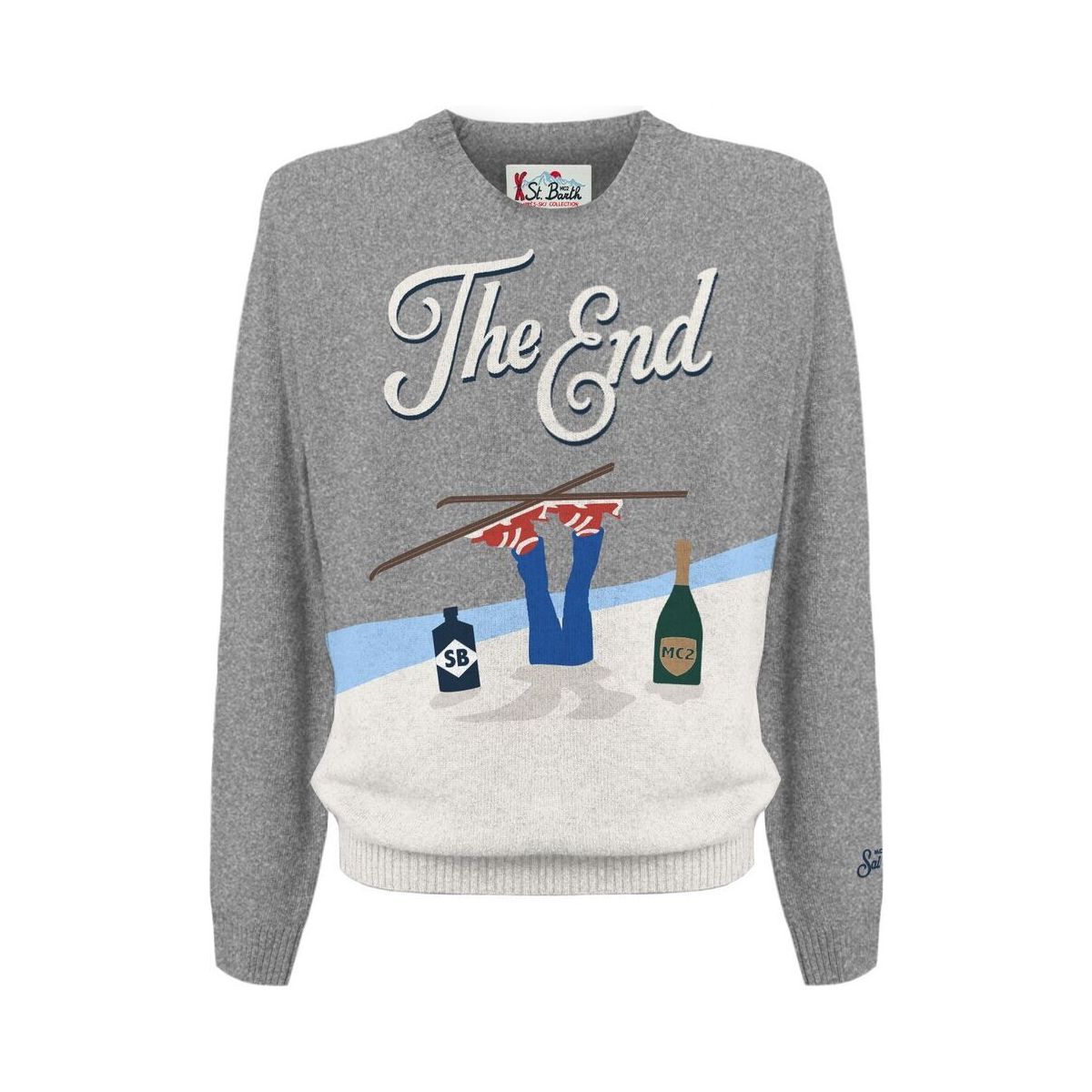 MC2 Saint Barth Heron C Crewneck Sweater the end skier 15m (00286M) L HER001100286M-00286M-L