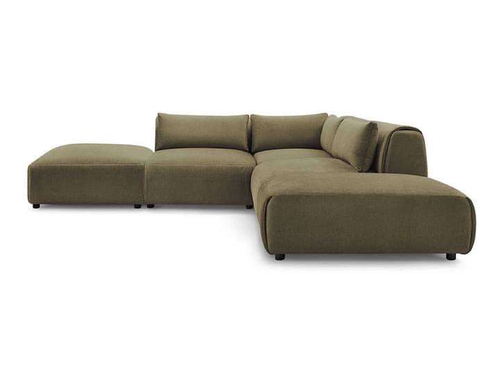 Ecksofa BOBOCHIC JEANNE Samt grün