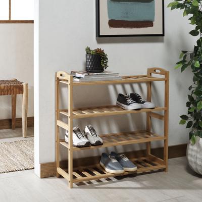 "SAFAVIEH Home Collection Angford 4 Tier Shelf - 27"" W x 9"" D x 26"" H"