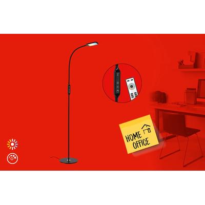 BRILONER LEUCHTEN LED Schreibtischlampe "OFFICE REMOTE", schwarz, Leuchten, LED Schreibtischlampe