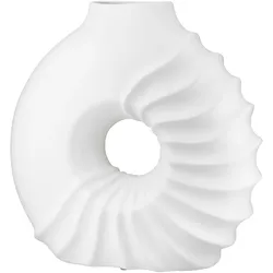 GILDE Vase Pula H=31cm - weiß