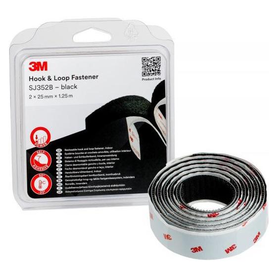 3M Hakenband SJ352B (25 mm) (SJ352W/IPS)