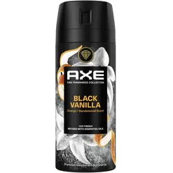 2x AXE, Deo, Black Vanilla (Spray, 150 ml)