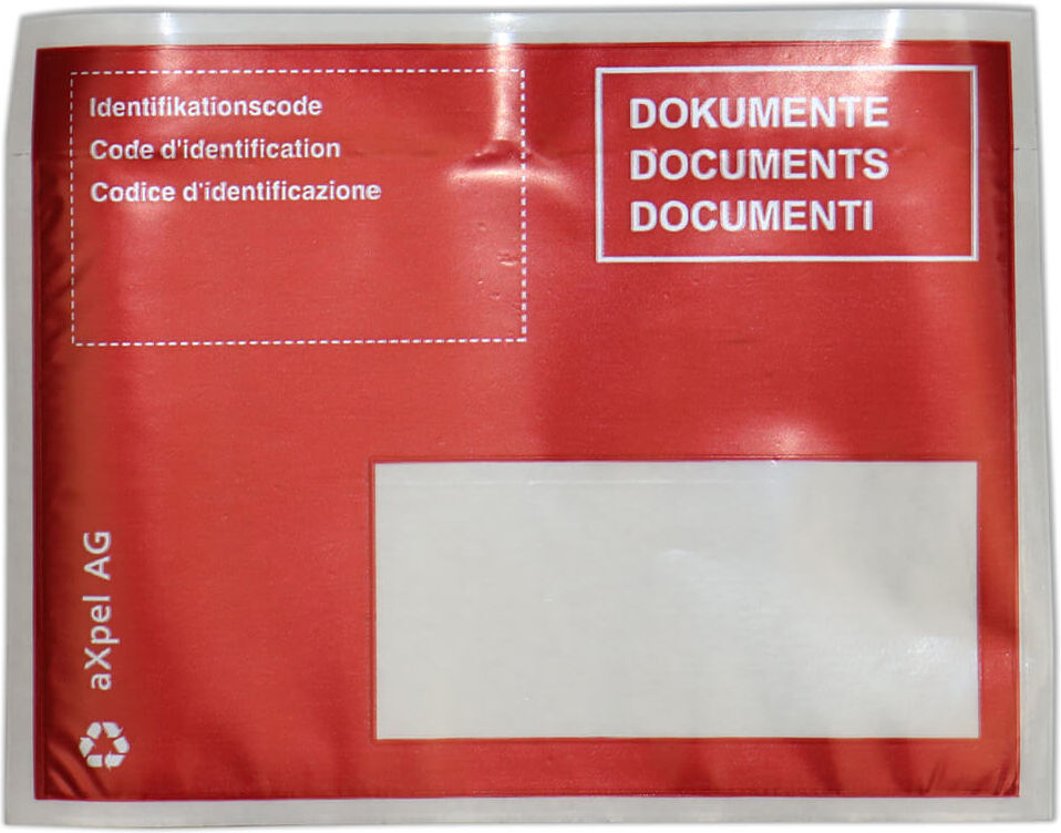aXpel PE Dokumententaschen C6-5 DOKUMENTE