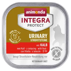 Animonda Integra Protect Urinary Struvit Kalb 16x100 g