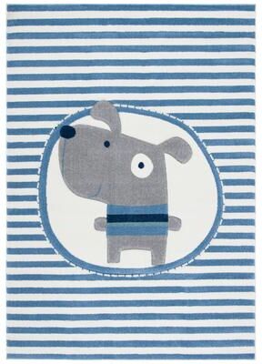 SAFAVIEH Carousel Kids Brunhildis Stripe Dog Rug
