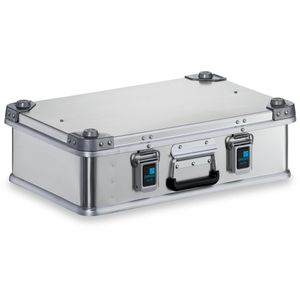 Zarges Alubox K470 Universalkiste 40810, 29 Liter, mit Deckel und Stapelecken, 600 x 400 x 180 mm