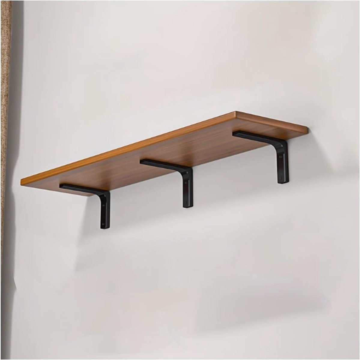Zwevende Wandplank Walnoot - 70 cm