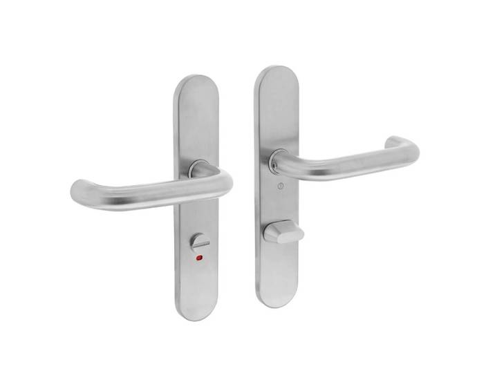 Strakke deurklink Rond WC-sluiting 63/8 RVS Intersteel - 0035.057665