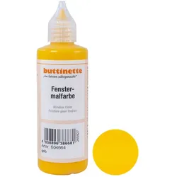 buttinette Fensterfarbe, in verschiedenen Farbtönen, 80 ml
