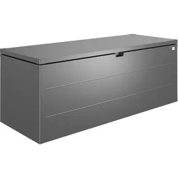 Biohort StyleBox Gr. 210 Special Edition dunkelgrau-metallic inkl. gratis Deckelnetz, Einhängesack, Rollenpaket