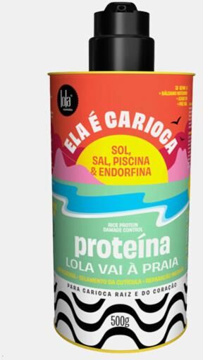 LOLA COSMETICS ELA E CARIOCA - PROTEINA LOLA VAI A PRAIA 500g