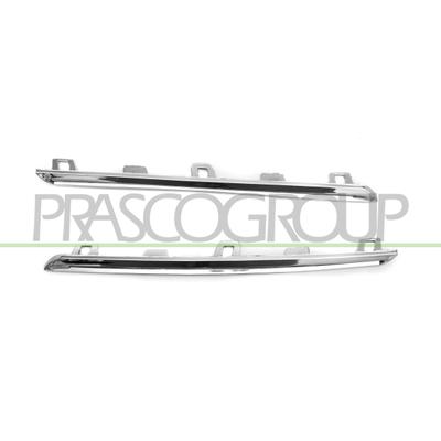 PRASCO Zier-/Schutzleistensatz, Kühlergitter RN4302216 für RENAULT