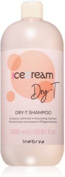 Inebrya Ice Cream Dry-T Shampoo champô nutritivo para cabelo seco a danificado 1000 ml. Ice Cream Dry-T Shampoo