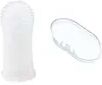 Happy Pet Pantry Super Soft Silicone Dog Toothbrush & Pet Finger Toothbrush For Teeth Cleaning & Breath Care white