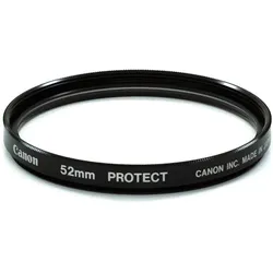 Canon UV-Filter (52 mm, Schutzfilter), Objektivfilter, Schwarz