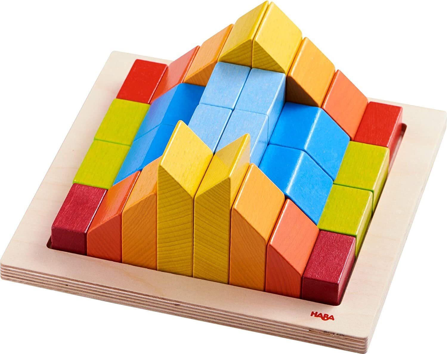HABA 3D Vormspel Creatieve Steentjes van Hout