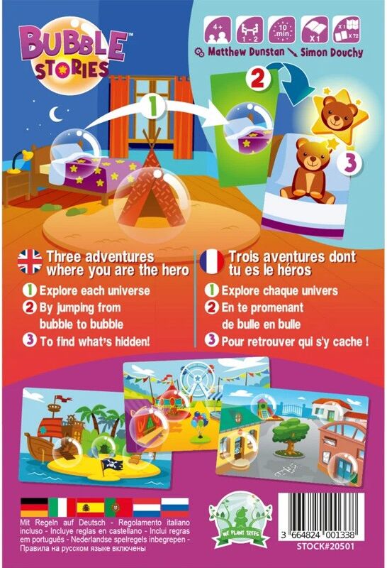 Blue Orange Games Bubble Stories