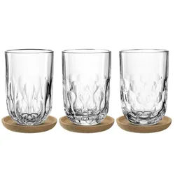 Leonardo Latte Macchiato-Set 6-tlg. GOCCE - B/H/T ca. 10.00x39.50x10.00