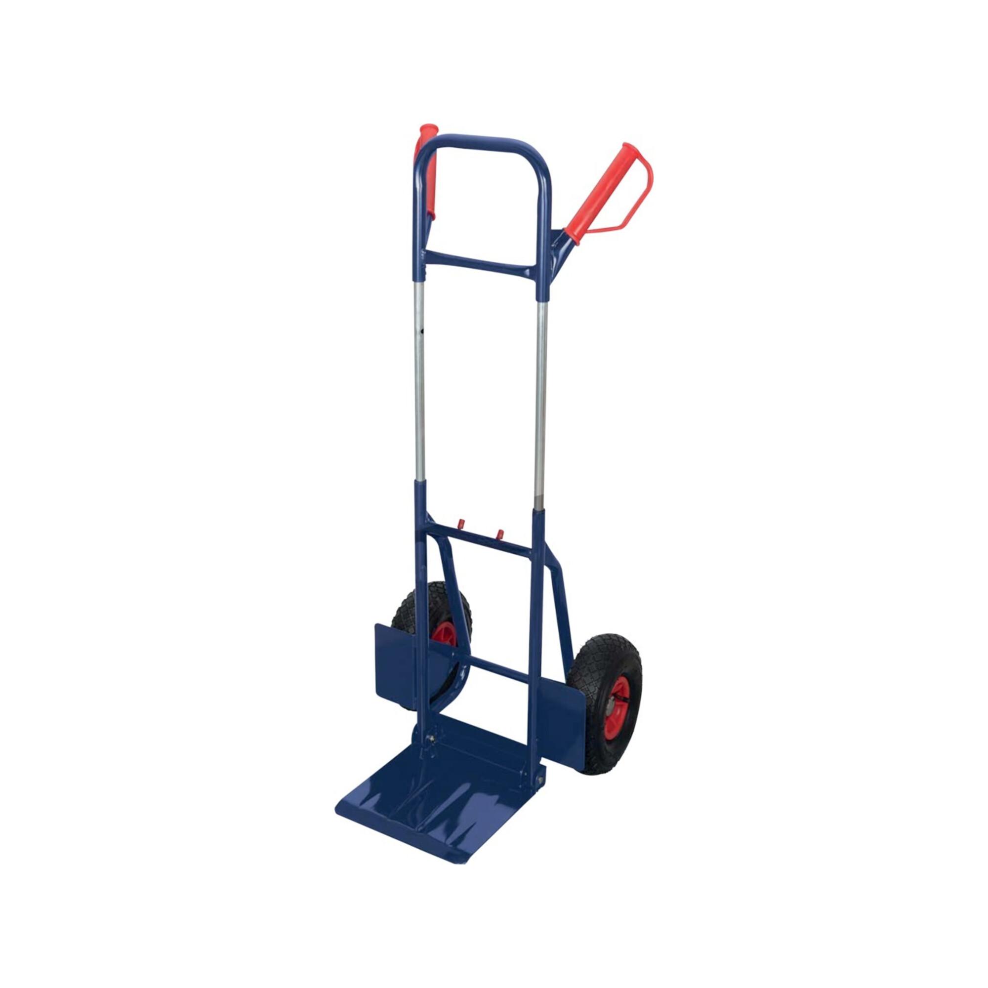 Stahlrohr-Klappkarre 200kg,Luft ; E/D/E