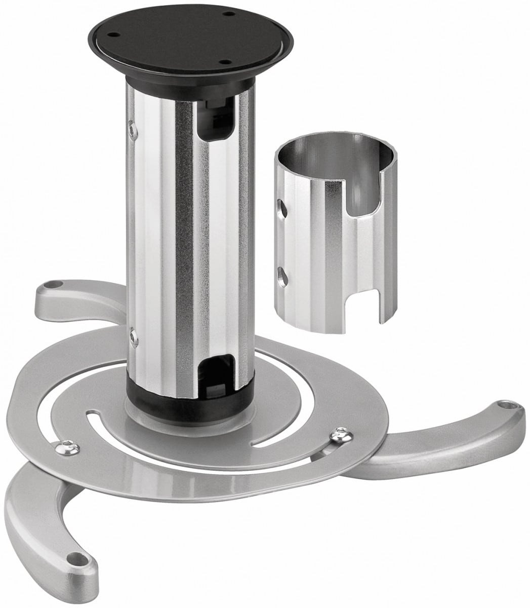 Goobay Beamer plafondbeugel, zilver, M