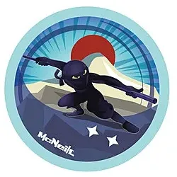 McNeill McAddys Ninja Kämpfer blau