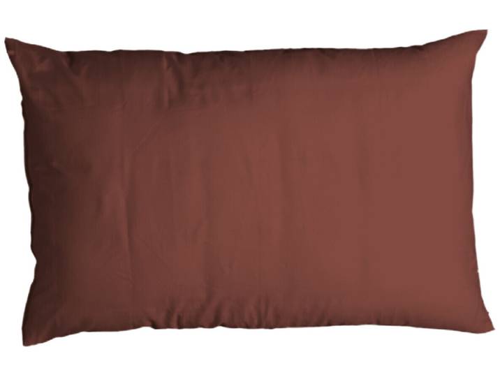 Inhouse Kissen Gots Satin Paspel 65x100 rot