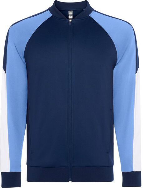 Veste de sport personnalisée en polyester 210 g/m² Gladius XXXL Bleu clair/Bleu marine