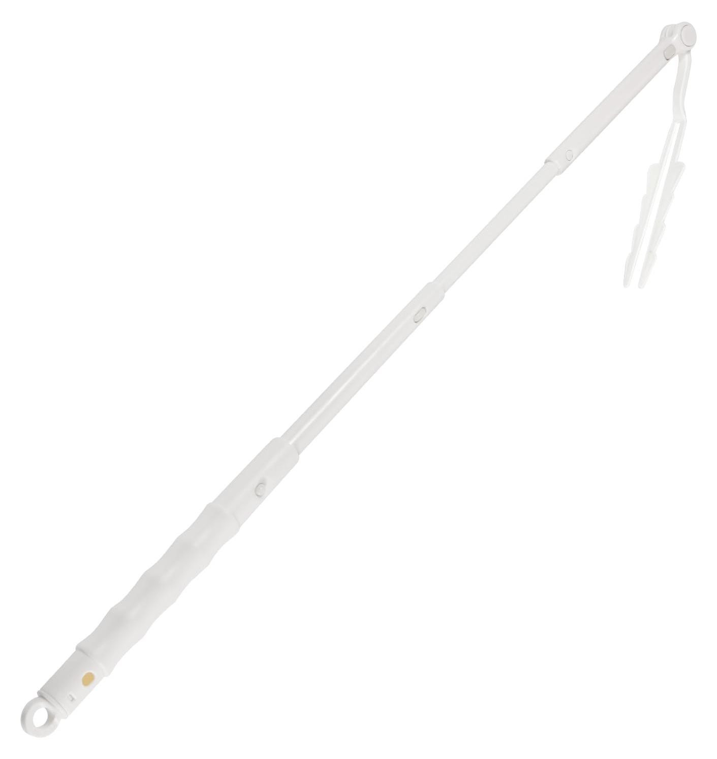 Dripio Telescopische steel voor schoonmaakaccessoires, uitschuifbaar, wit