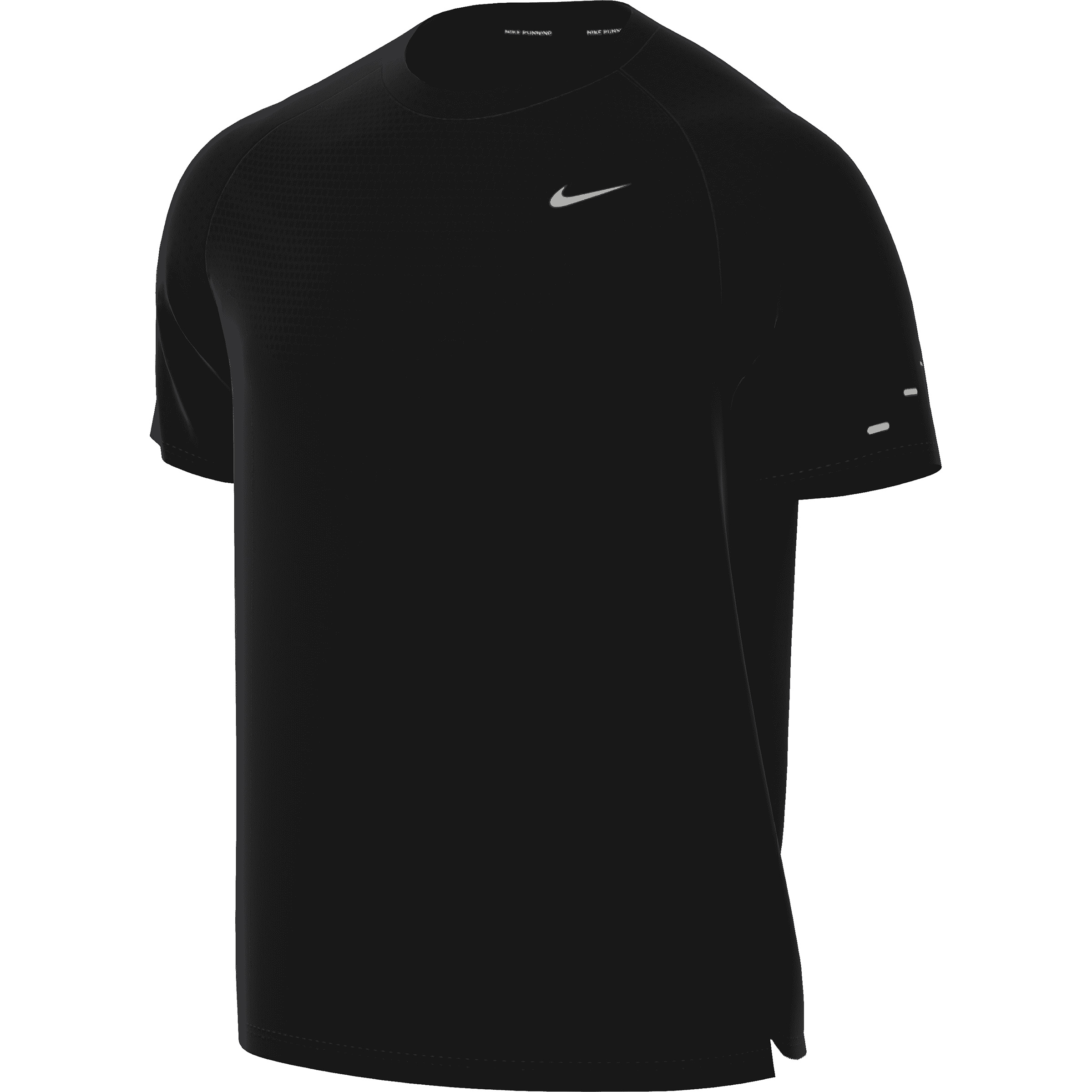 Nike Stride Herren Laufshirts schwarz Größe S Trailrunning | Laufen Elastisch