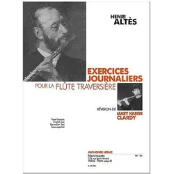 Exercices journaliers pour la flûte traversière (fr/en/dt/sp), Fachbücher von Henri Altès