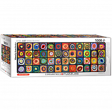 eurographics Puzzle - Farbquadrat-Collage - Kandinsky - 1000 Teile 301207