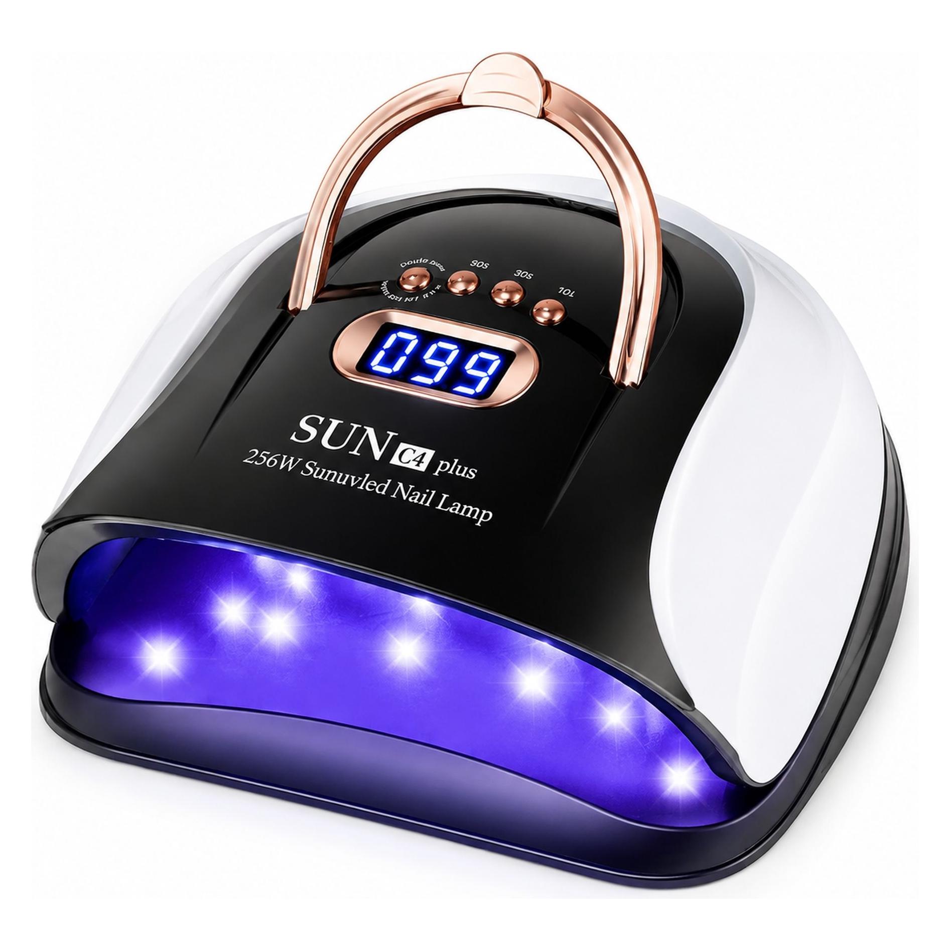 Extralink Stay Beauty Lampa Uv Do Paznokci C4 Uv LED 256w Do Hybryd żeli (EXTRALINK)