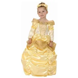 GoDan Kinderkostüm Gelbe Prinzessin, Grösse 92/104cm (104, 92)
