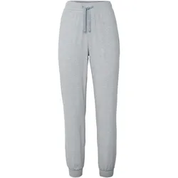 Tchibo - Pyjamahose - Damen - Gr. L - weiß/gestreift