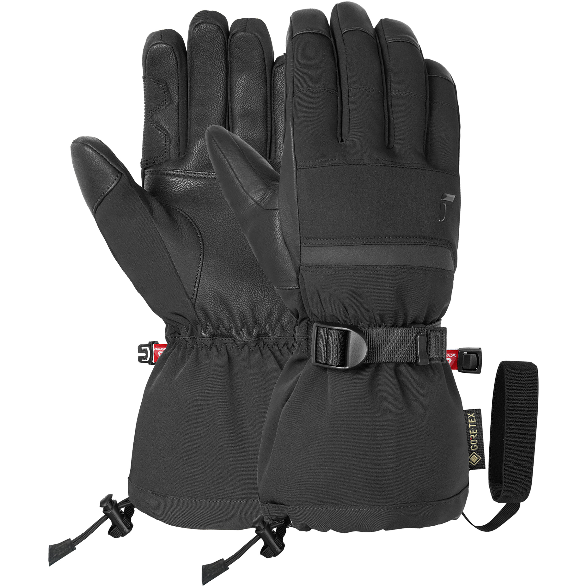 Reusch Jerome GTX Skihandschuhe schwarz Größe 9 Skifahren Wasserdicht GORE-TEX | Primaloft