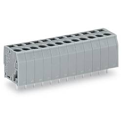 WAGO 739-115 Federkraftklemmblock 2.50 mm² Polzahl 15 Grau 60 St.