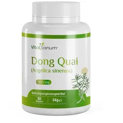 VitaSanum® - Dong Quai (Angelica sinensis) 500 mg 60 Kapseln