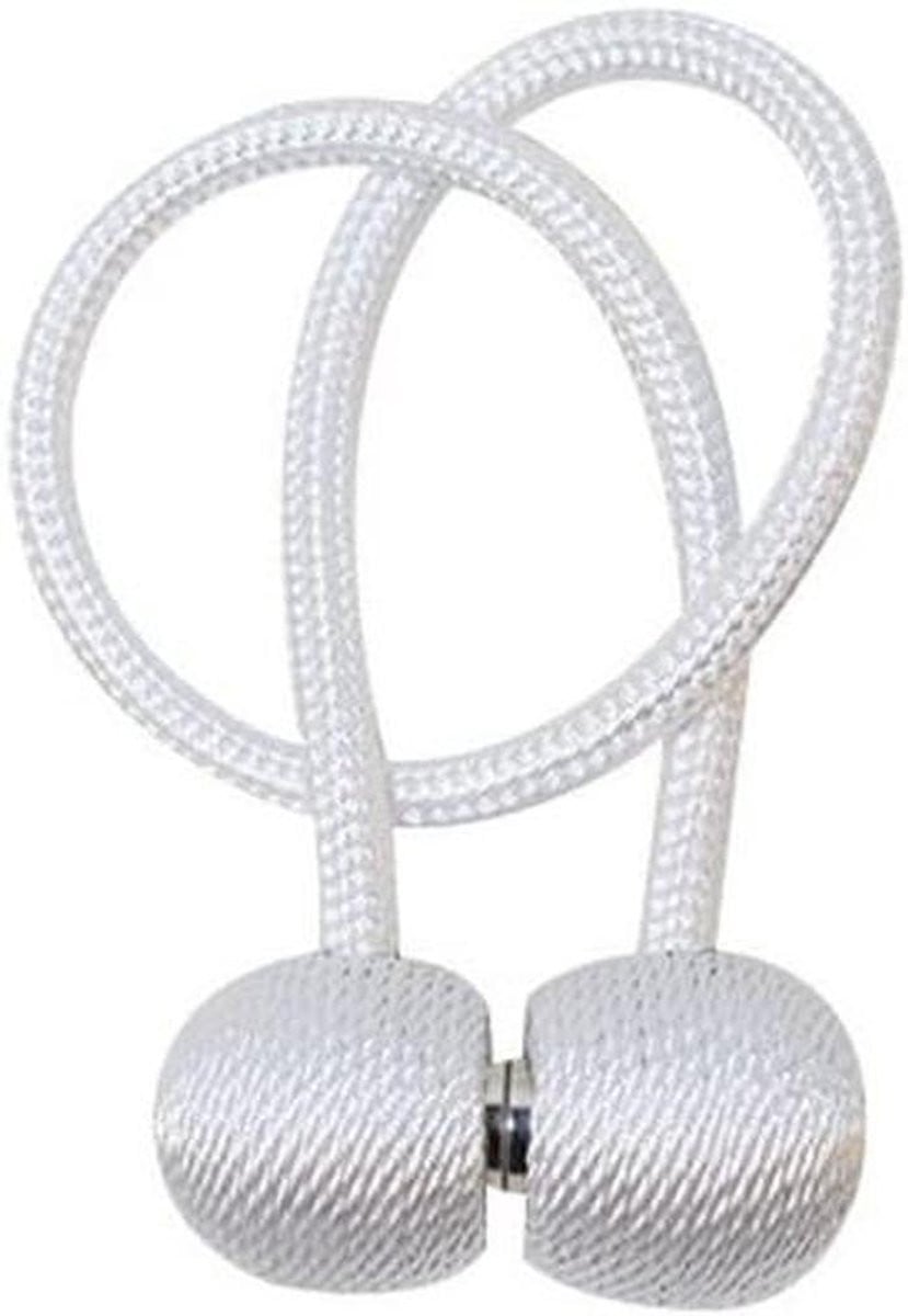 Set van 2 magnetische gordijnclips voor decoratie in parelmoer