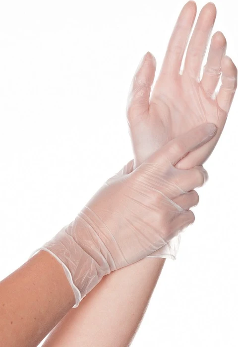 HYGOSTAR unisex Einmalhandschuhe CLASSIC transparent Größe M 100 St.