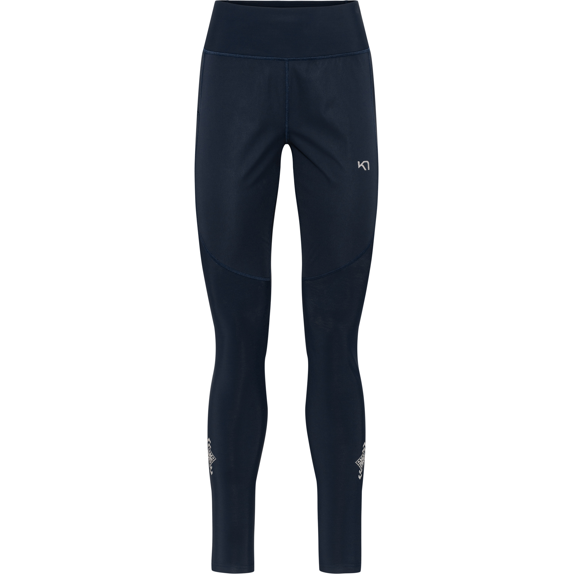 Kari Traa Tirill Thermal 2.0 Tights Damen Tights & Leggings blau Größe S Trekking Elastisch Wasserabweisend