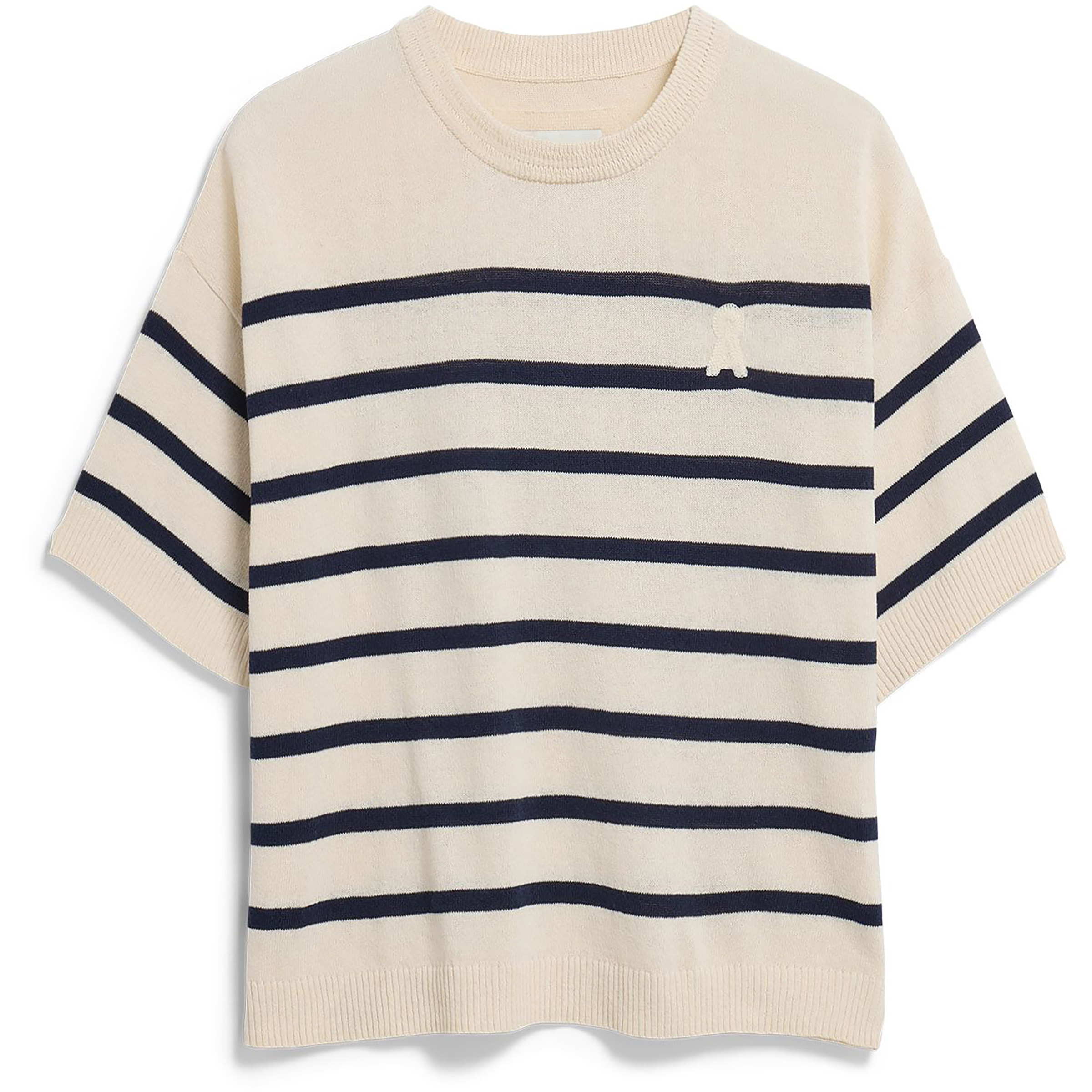 Armedangels Stripe Linen Blend Damen T-Shirts beige Größe XS Lifestyle Hautfreundlich