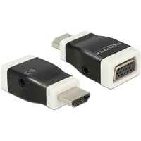 Adapter HDMI-A Stecker > VGA Buchse schwarz