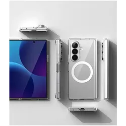 Ringke - Fusion Flap Magnetic - Samsung Galaxy Z Fold8 Ultra - Clear (Samsung Galaxy Z Fold8 Ultra), Smartphone Hülle, Transparent