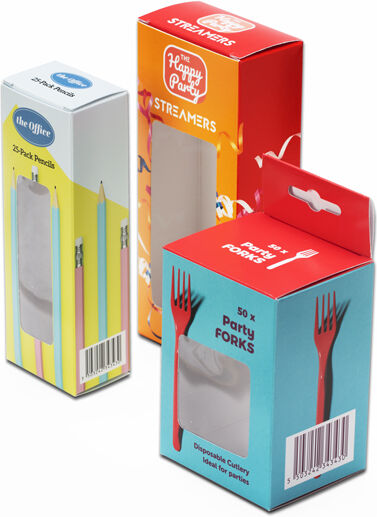 Pixartprinting Cajas personalizadas con ventana