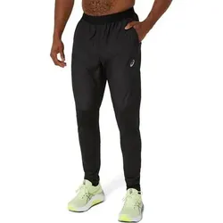 ASICS Herren Trainingshosen He/Uni ROAD PANT, Größe L in Schwarz Schwarz