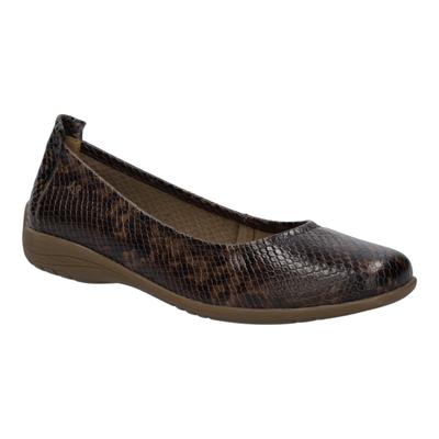 Ballerina JOSEF SEIBEL "Fenja 01, cognac", Damen, Gr. 38, braun (cognac), Obermaterial: 100% Rindsleder Leather cow., Schuhe Ballerina