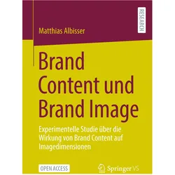 Brand Content und Brand Image, Fachbücher von Matthias Albisser